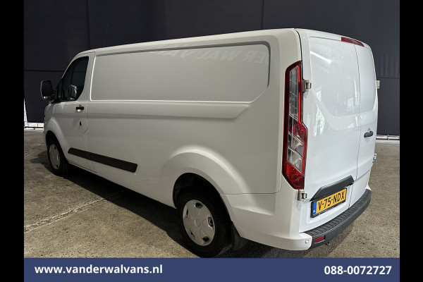 Ford Transit Custom 2.0 TDCI L2H1 Euro6 Airco | Camera | Navigatie | LED | Cruisecontrol | Android Auto, 2800kg Trekvermogen, Stoelverwarming, Verwarmde voorruit, Parkeersensoren, Bijrijdersbank