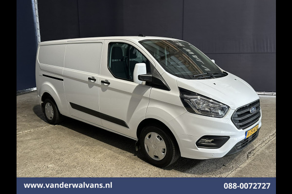 Ford Transit Custom 2.0 TDCI L2H1 Euro6 Airco | Camera | Navigatie | LED | Cruisecontrol | Android Auto, 2800kg Trekvermogen, Stoelverwarming, Verwarmde voorruit, Parkeersensoren, Bijrijdersbank