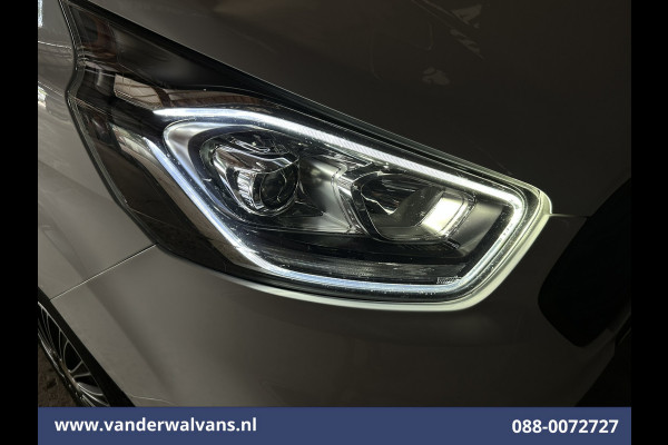 Ford Transit Custom 2.0 TDCI 130pk L2H1 Euro6 ** Airco | Android Auto | Stoelverwarming | Cruisecontrol | Parkeersensoren 2800kg trekvermogen, verwarmde voorruit, bijrijdersbank, LED