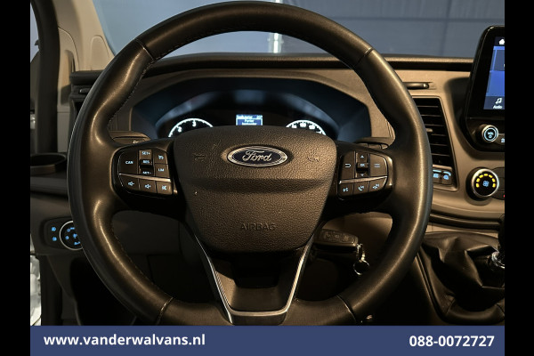 Ford Transit Custom 2.0 TDCI 130pk L2H1 Euro6 ** Airco | Android Auto | Stoelverwarming | Cruisecontrol | Parkeersensoren 2800kg trekvermogen, verwarmde voorruit, bijrijdersbank, LED