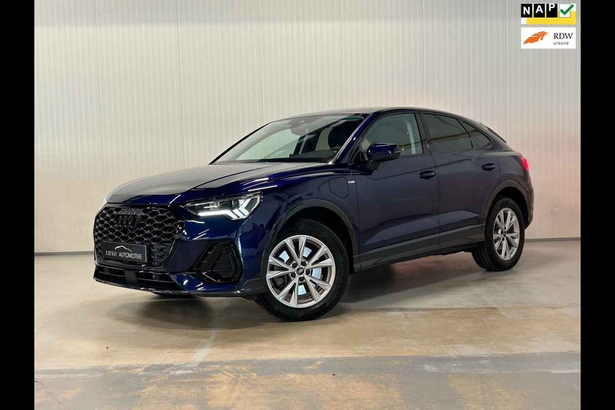 Audi Q3 Sportback 45 TFSI e | S-LINE | TREKHAAK | BLACK OPTIC | LED | PLUG IN HYBRIDE