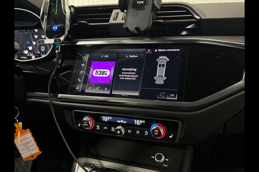 Audi Q3 Sportback 45 TFSI e | S-LINE | TREKHAAK | BLACK OPTIC | LED | PLUG IN HYBRIDE