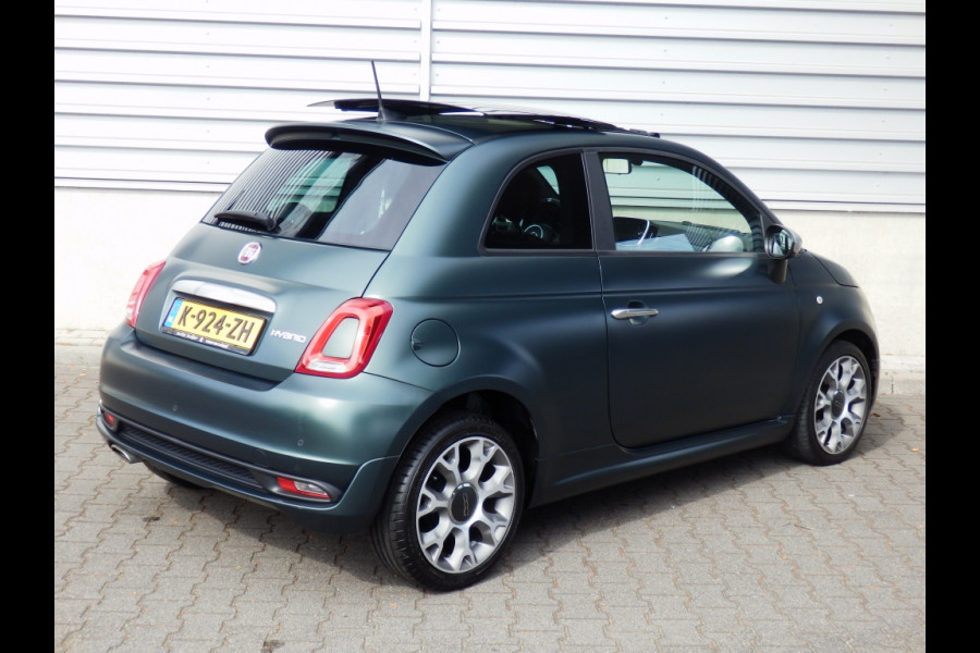 Fiat 500 70pk | Hybrid | Sport | Elektr. Schuif/Kanteldak | Xenon | Clima