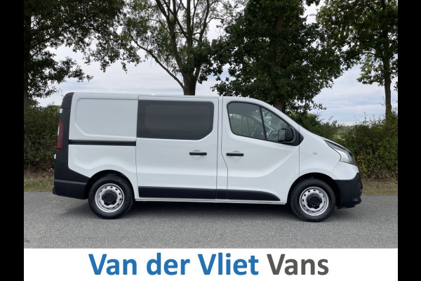 Renault Trafic 1.6 dCi 126pk E6 Comfort 3 zits BPM Vrij! Lease €240 p/m, Airco, Navi, Trekhaak, PDC, Volledig onderhoudshistorie aanwezig