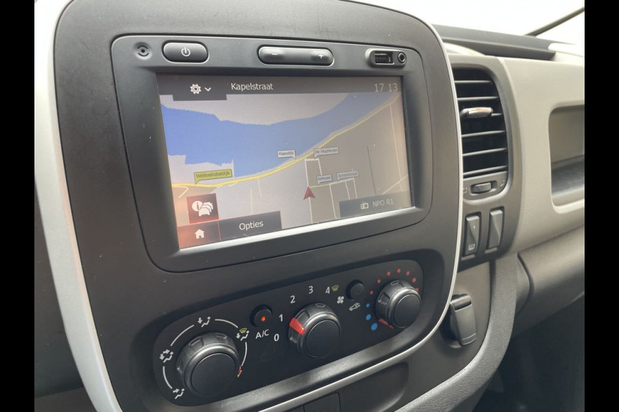 Renault Trafic 1.6 dCi 126pk E6 Comfort 3 zits BPM Vrij! Lease €240 p/m, Airco, Navi, Trekhaak, PDC, Volledig onderhoudshistorie aanwezig