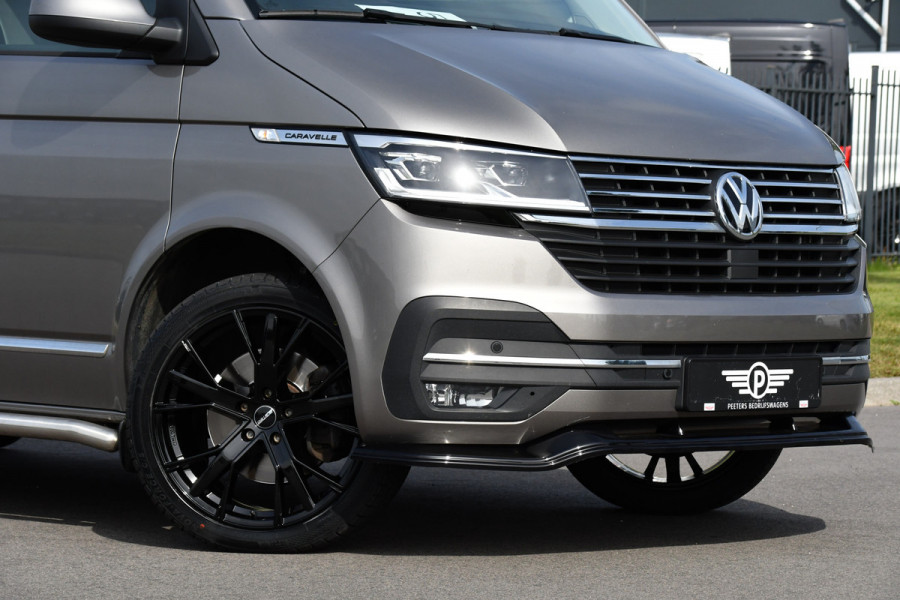 Volkswagen Transporter 2.0 TDI L2H1 32 DC Caravelle Full Options! Virtual, Adaptieve Cruise, Camera, Carplay, LED, Automaat, 2 x Schuifdeur, Clima, Uniek! Bulli, Highline