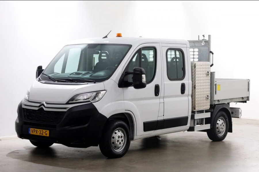 Citroën Jumper 35 2.2 BlueHDi 140pk L2H1 D.C. Kipper Airco 06-2022