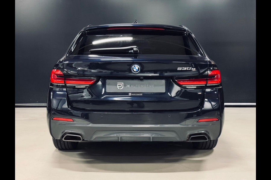 BMW 5 Serie Touring 530e xDrive M-Pakket, Shadow Line, Laser Light, Pano, Virtual, Leder, 360 Cam, Hud, PDC, Dealer Onderhouden