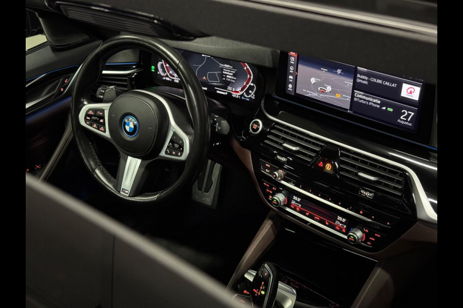 BMW 5 Serie Touring 530e xDrive M-Pakket, Shadow Line, Laser Light, Pano, Virtual, Leder, 360 Cam, Hud, PDC, Dealer Onderhouden