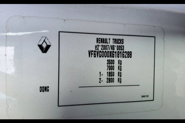 Renault Master 165.35 MET OPBOUW: MOBIEL KANTOOR - EURO 6 - V-549-VH