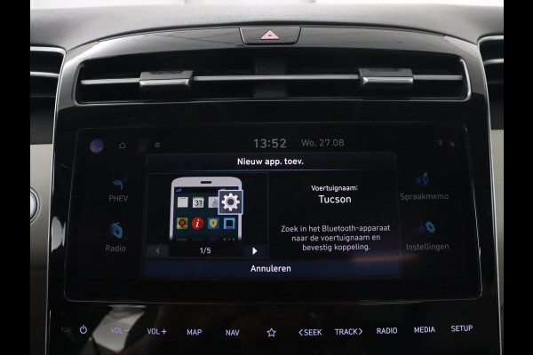 Hyundai Tucson 1.6 T-GDI PHEV Premium Sky 4WD | Panoramadak | Stoelventilatie | Leder | 360 Camera | Krell Audio | Adaptive cruise | Achterbankverwarming | Carplay | Memory | Plug In