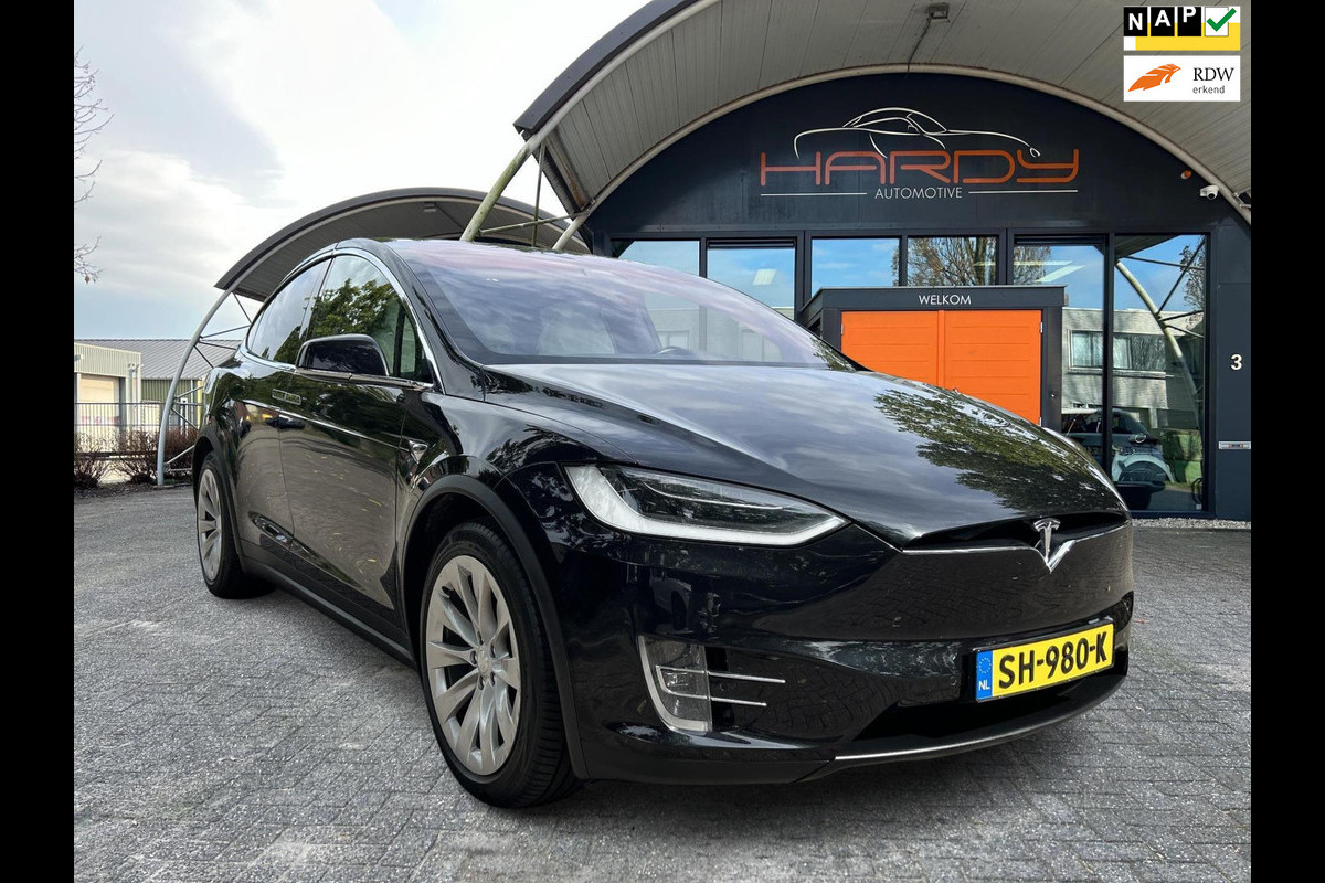 Tesla Model X 100D 5P 91% SOH Trekhaak Wit Leder NL-Auto Tesla Model X 100D 5P 91% SOH Trekhaak Wit Leder NL-Auto