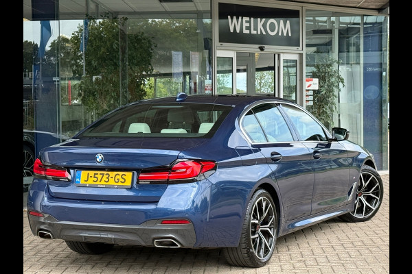 BMW 5 Serie 530i 252PK High Exe M-Sport Laser|Leder|Memory|H&K|Adap Cruise