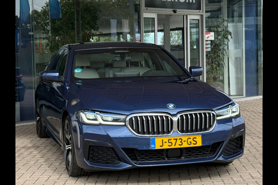 BMW 5 Serie 530i 252PK High Exe M-Sport Laser|Leder|Memory|H&K|Adap Cruise