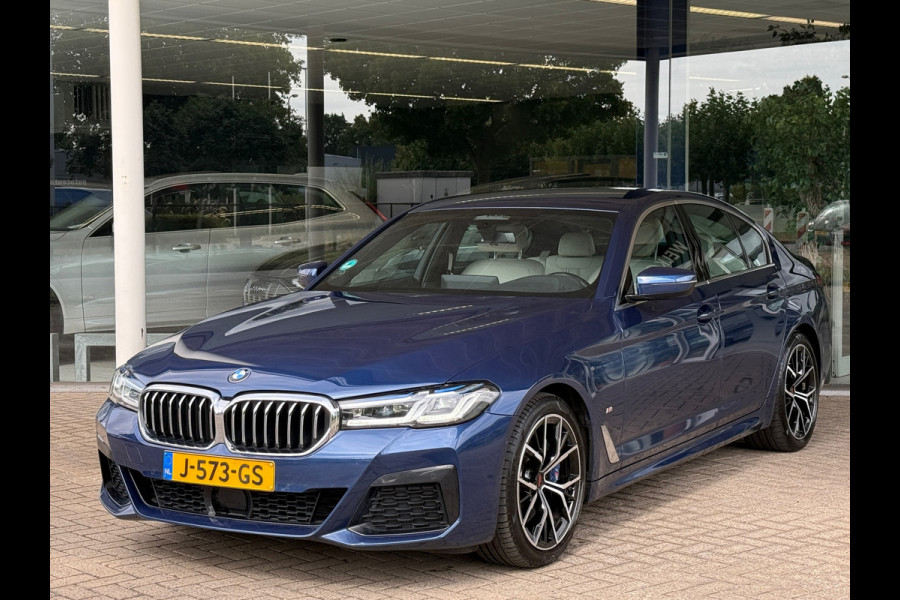 BMW 5 Serie 530i 252PK High Exe M-Sport Laser|Leder|Memory|H&K|Adap Cruise