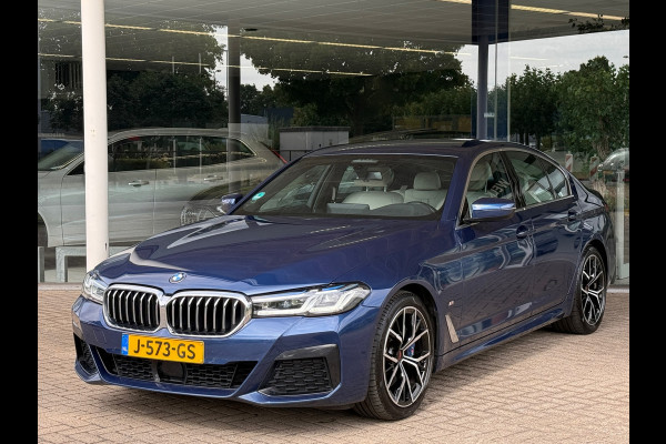 BMW 5 Serie 530i 252PK High Exe M-Sport Laser|Leder|Memory|H&K|Adap Cruise