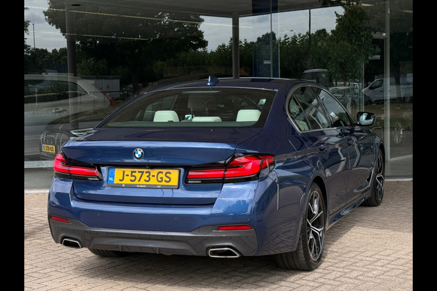 BMW 5 Serie 530i 252PK High Exe M-Sport Laser|Leder|Memory|H&K|Adap Cruise