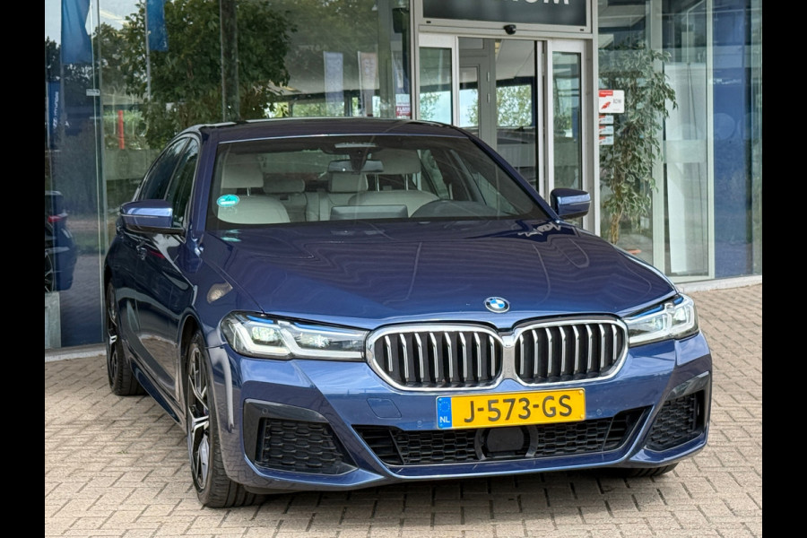 BMW 5 Serie 530i 252PK High Exe M-Sport Laser|Leder|Memory|H&K|Adap Cruise