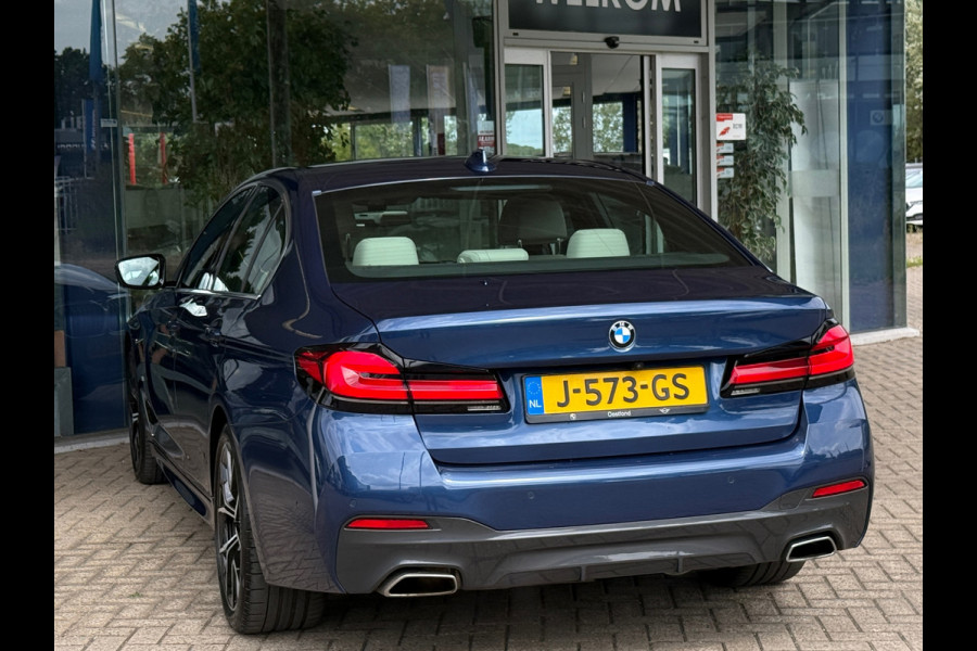 BMW 5 Serie 530i 252PK High Exe M-Sport Laser|Leder|Memory|H&K|Adap Cruise