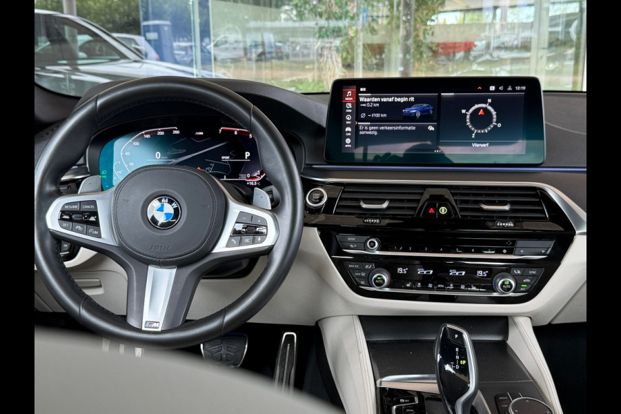 BMW 5 Serie 530i 252PK High Exe M-Sport Laser|Leder|Memory|H&K|Adap Cruise
