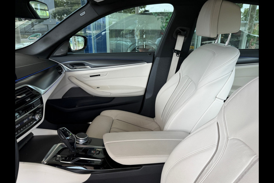 BMW 5 Serie 530i 252PK High Exe M-Sport Laser|Leder|Memory|H&K|Adap Cruise