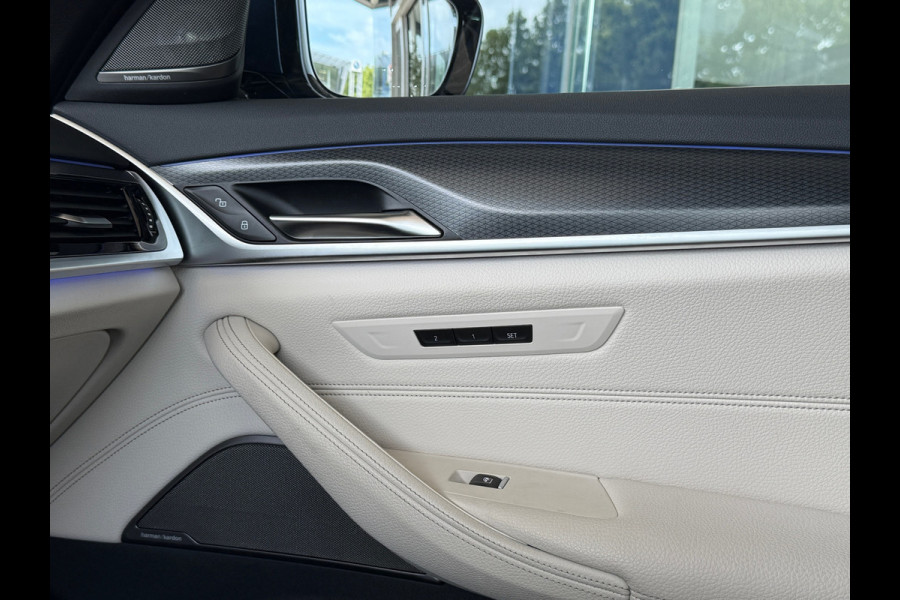 BMW 5 Serie 530i 252PK High Exe M-Sport Laser|Leder|Memory|H&K|Adap Cruise