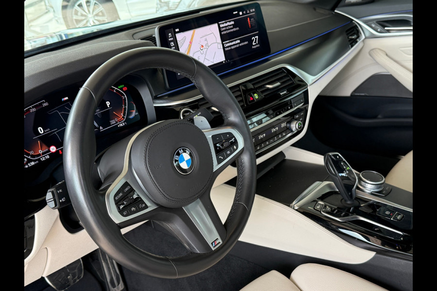BMW 5 Serie 530i 252PK High Exe M-Sport Laser|Leder|Memory|H&K|Adap Cruise