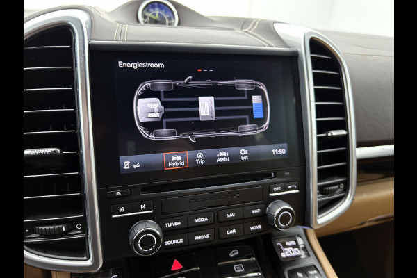 Porsche Cayenne 3.0 S E-Hybrid Platinum Edition(NL-auto, Perfect onderH, Trekhaak, Stoel Koeling, 360 Camera, Comfort Stoelen,Etc)