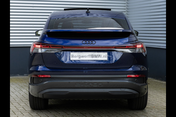 Audi Q4 Sportback e-tron 35 - Pano - Camera - Stoelverwarming - Leder - Keyless - Warmtepomp - 55 kWh