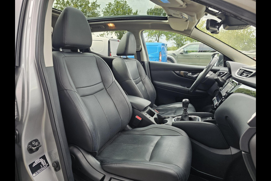 Nissan QASHQAI 1.2 Tekna 115 pk | Panoramadak | Leder | Lane assist | Navigatie | Camera | 2de eigenaar | Nette auto!