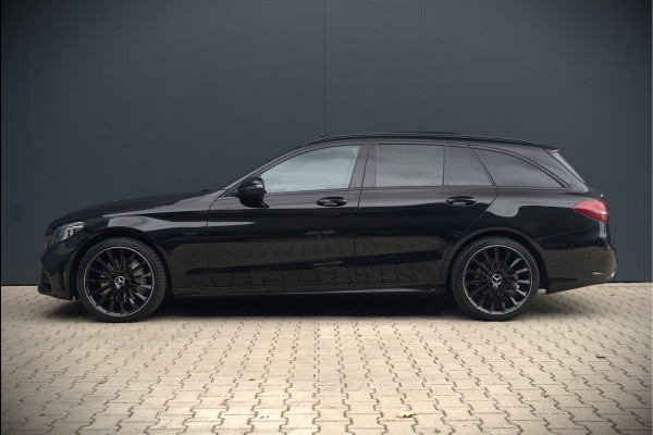 Mercedes-Benz C-Klasse Estate 300 e Business Solution AMG | Panoramadak | Stoelverwarming | Multibeam LED | Camera | Navigatie | Parkeersensoren | Leer | Apple Carplay | Ambiance Verlichting