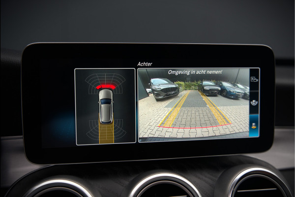Mercedes-Benz C-Klasse Estate 300 e Business Solution AMG | Panoramadak | Stoelverwarming | Multibeam LED | Camera | Navigatie | Parkeersensoren | Leer | Apple Carplay | Ambiance Verlichting