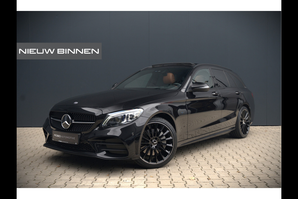 Mercedes-Benz C-Klasse Estate 300 e Business Solution AMG | Panoramadak | Stoelverwarming | Multibeam LED | Camera | Navigatie | Parkeersensoren | Leer | Apple Carplay | Ambiance Verlichting Mercedes-Benz C-Klasse Estate 300 e Business Solution AMG | Panoramadak | Stoelverwarming | Multibeam LED | Camera | Navigatie | Parkeersensoren | Leer | Apple Carplay | Ambiance Verlichting