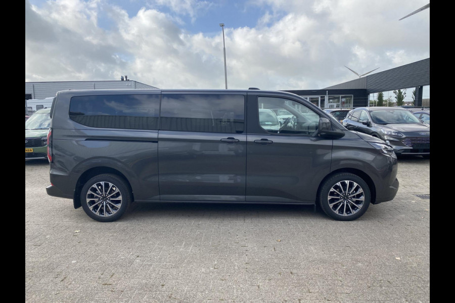 Ford Transit Custom Tourneo 340 2.5 PHEV L2H1 Titanium X Zuid | 233pk |  Incl. BTW/BPM Rijklaar | Luxury Pack | 16-weg elektrisch verstelbare AGR | Inklapbare trekhaak | Verwarmbaar stuurwiel |
