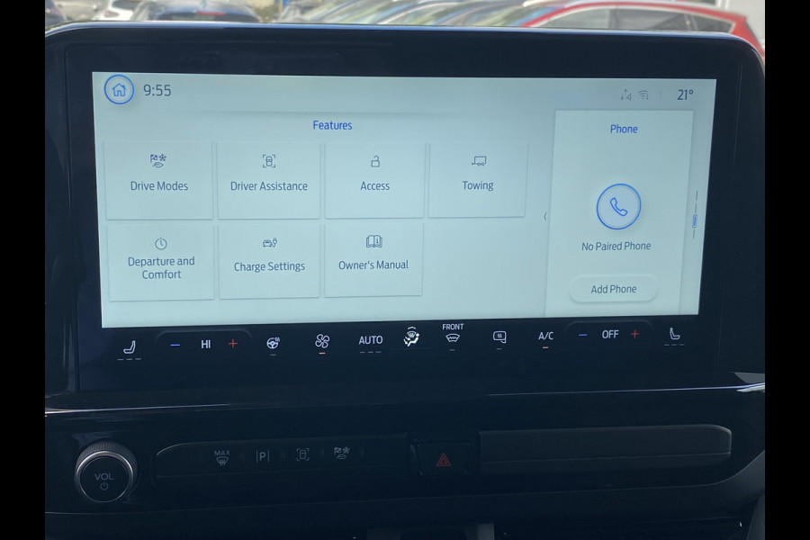Ford Transit Custom 320 2.5 PHEV L2H1 Sport DC Zuid | 233pk | Dubbele Cabine | Dubbele zijschuifdeur | Inklapbare trekhaak | 19 inch lichtmetalen Sport velgen (mat zwart) | Verwarmbaar stuurwiel | Navigatie systeem