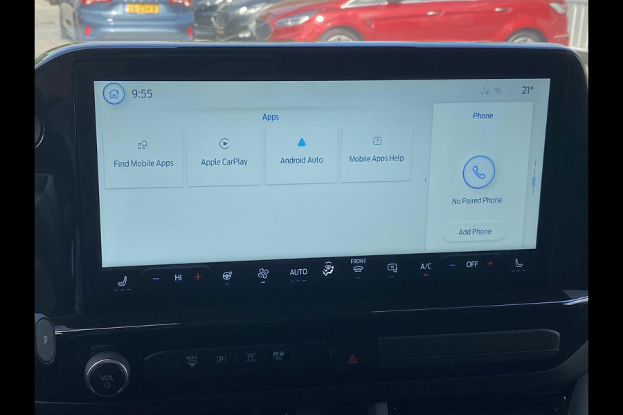 Ford Transit Custom 320 2.5 PHEV L2H1 Sport DC Zuid | 233pk | Dubbele Cabine | Dubbele zijschuifdeur | Inklapbare trekhaak | 19 inch lichtmetalen Sport velgen (mat zwart) | Verwarmbaar stuurwiel | Navigatie systeem