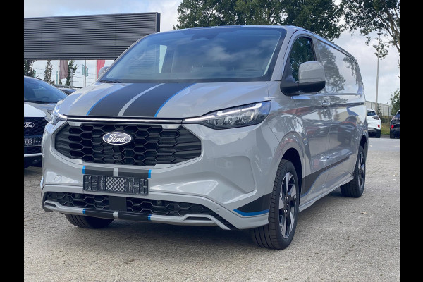 Ford Transit Custom 320 2.5 PHEV L2H1 Sport Zuid | 233pk | Inklapbare trekhaak | 19 inch lichtmetalen Sport velgen (mat zwart) | Verwarmbaar stuurwiel  | Navigatie systeem | B&O speakers