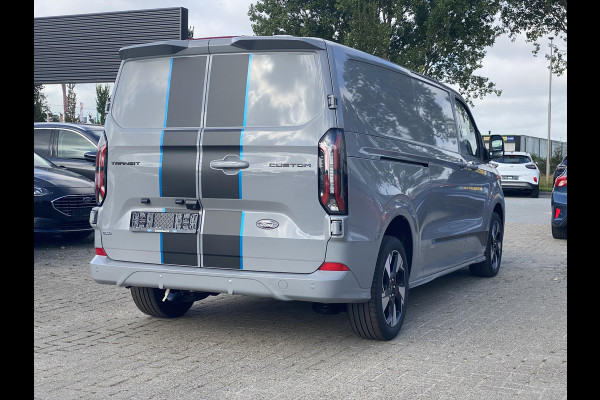 Ford Transit Custom 320 2.5 PHEV L2H1 Sport Zuid | 233pk | Inklapbare trekhaak | 19 inch lichtmetalen Sport velgen (mat zwart) | Verwarmbaar stuurwiel  | Navigatie systeem | B&O speakers