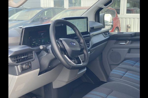 Ford Transit Custom 320 2.5 PHEV L2H1 Sport Zuid | 233pk | Inklapbare trekhaak | 19 inch lichtmetalen Sport velgen (mat zwart) | Verwarmbaar stuurwiel  | Navigatie systeem | B&O speakers