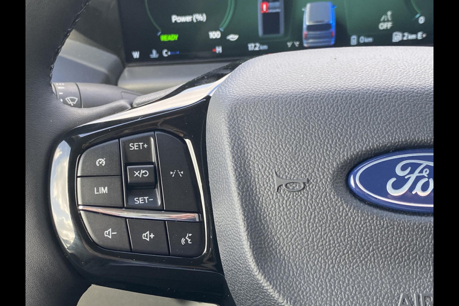 Ford Transit Custom 320 2.5 PHEV L2H1 Sport Zuid | 233pk | Inklapbare trekhaak | 19 inch lichtmetalen Sport velgen (mat zwart) | Verwarmbaar stuurwiel  | Navigatie systeem | B&O speakers