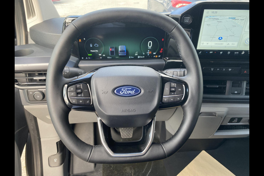 Ford Transit Custom 320 2.5 PHEV L2H1 Sport Zuid | 233pk | Inklapbare trekhaak | 19 inch lichtmetalen Sport velgen (mat zwart) | Verwarmbaar stuurwiel  | Navigatie systeem | B&O speakers