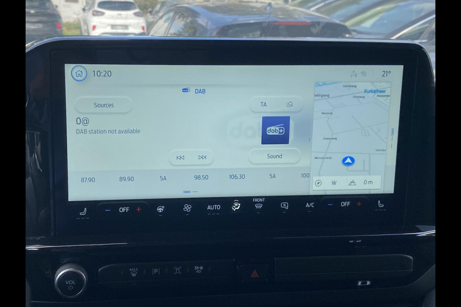 Ford Transit Custom 320 2.5 PHEV L2H1 Sport Zuid | 233pk | Inklapbare trekhaak | 19 inch lichtmetalen Sport velgen (mat zwart) | Verwarmbaar stuurwiel  | Navigatie systeem | B&O speakers