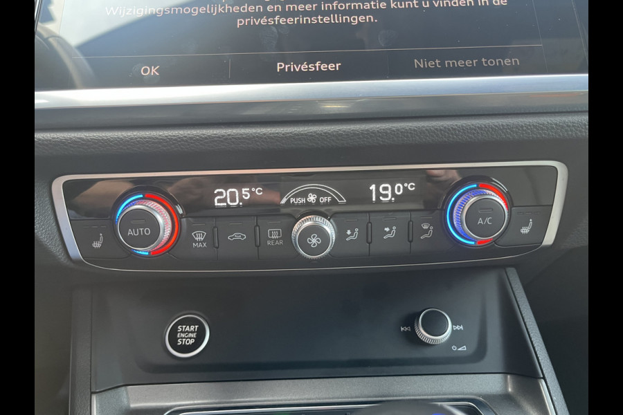 Audi Q3 45 TFSI e S edition 245PK PHEV | Matrix | Trekhaak | Zwart optiek | Leder | Stoelverwarming |  Elekt. stoelen | Virtual |