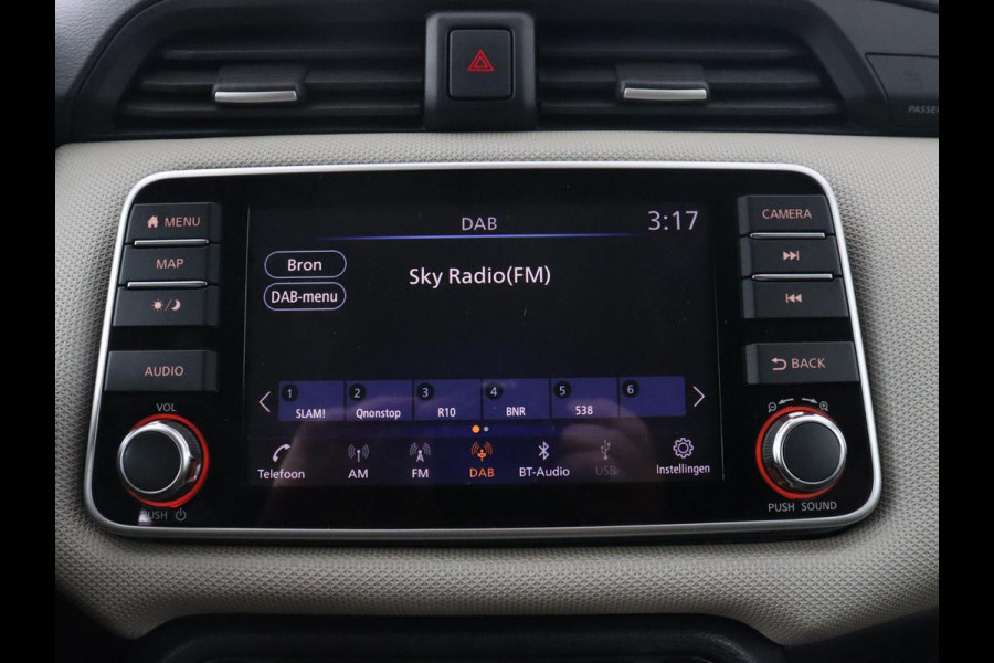 Nissan Micra 1.0 IG-T N-Connecta | Camera | Carplay | Navigatie | Cruise control | Airco | Bluetooth | Parkeerhulp