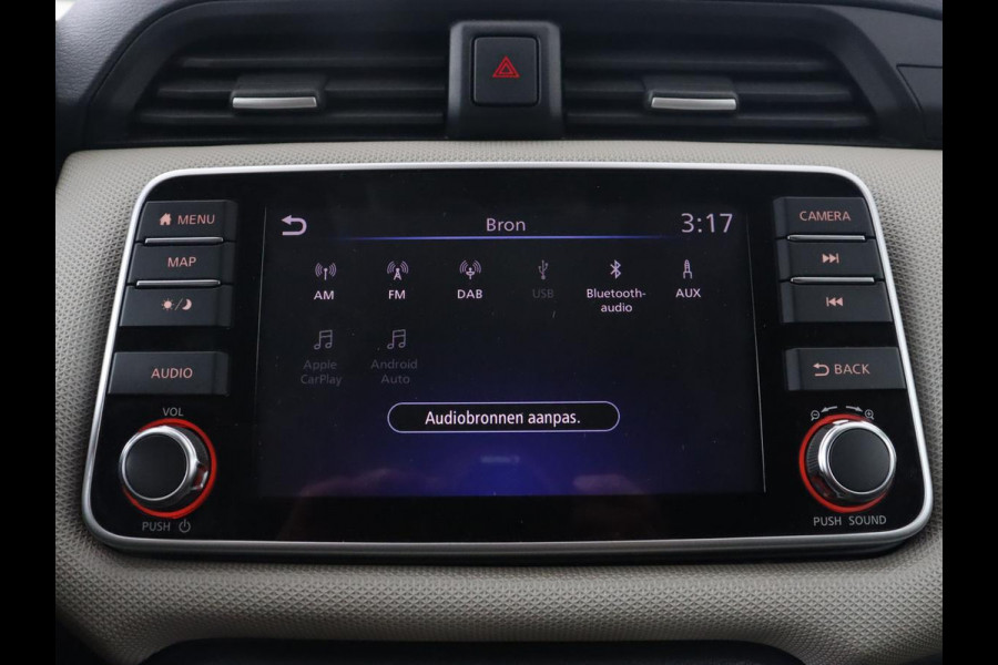 Nissan Micra 1.0 IG-T N-Connecta | Camera | Carplay | Navigatie | Cruise control | Airco | Bluetooth | Parkeerhulp