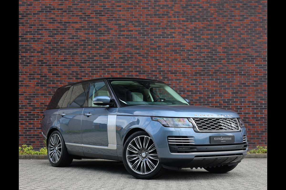 Land Rover Range Rover 2.0 P400e Autobiography | Byron Blue - perfecte historie Land Rover Range Rover 2.0 P400e Autobiography | Byron Blue - perfecte historie