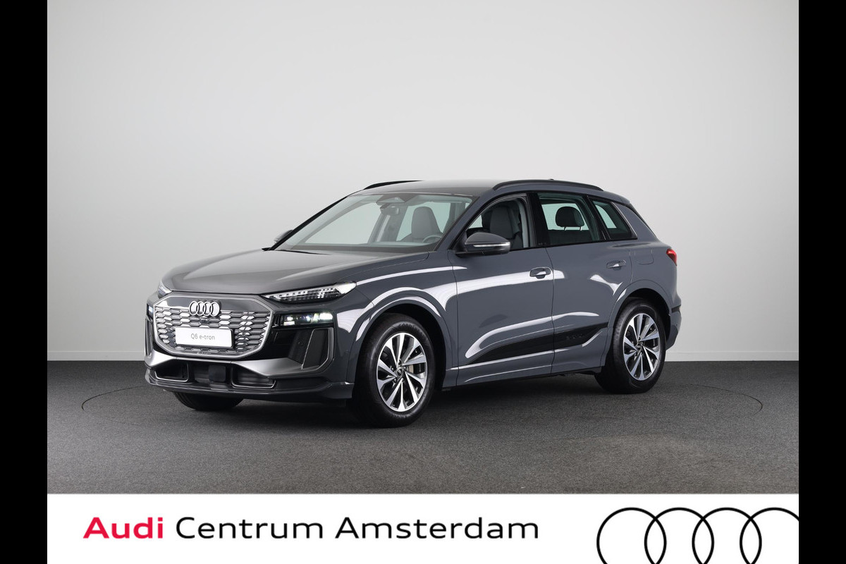 Audi Q6 e-tron Advanced edition e-tron perf 225kW/306pk 100Kwh Ha Tech Plus pakket, sportstoelen met leder, omgevingscamera's, adaptive cruisecontrol, verwarmbare voor en achterstoelen Audi Q6 e-tron Advanced edition e-tron perf 225kW/306pk 100Kwh Ha Tech Plus pakket, sportstoelen met leder, omgevingscamera's, adaptive cruisecontrol, verwarmbare voor en achterstoelen