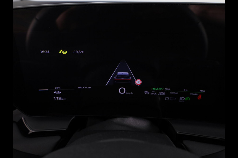 Audi Q6 e-tron Advanced edition e-tron perf 225kW/306pk 100Kwh Ha Tech Plus pakket, sportstoelen met leder, omgevingscamera's, adaptive cruisecontrol, verwarmbare voor en achterstoelen
