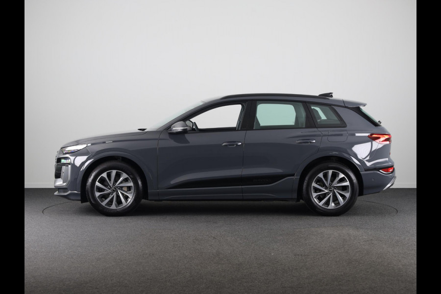 Audi Q6 e-tron Advanced edition e-tron perf 225kW/306pk 100Kwh Ha Tech Plus pakket, sportstoelen met leder, omgevingscamera's, adaptive cruisecontrol, verwarmbare voor en achterstoelen