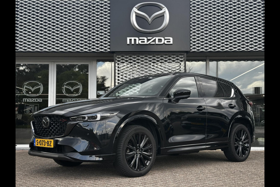 Mazda CX-5 2.0 SkyActiv-G 165 Homura Limited | AUTOMAAT | 360 CAMERA | APPLE/ANDROID CARPLAY | LICHT EN REGEN SENSOREN |